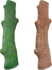 Pupstages Dogwood Mint Bone Tough Dog Chew Toy, Large, 2 count