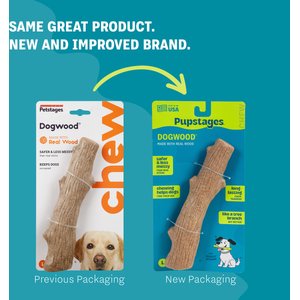Pupstages Dogwood Stick Tough Dog Chew Toy, Large