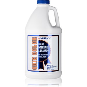 Exhibitor's Quic Color Intensifier for Chestnut, Bay, Sorrel & Brown Coats Pet Shampoo, 64-fl oz bottle