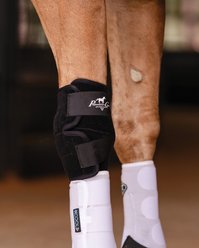 Professional's Choice Quick Wrap Knee Horse Boot, Black slide 2 of 2