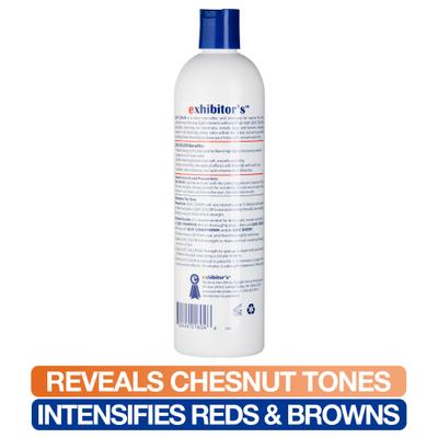 Show full view: Exhibitor's Quic Color Intensifier for Chestnut, Bay, Sorrel & Brown Coats Pet Shampoo, 16-fl oz bottle slide 4 of 5