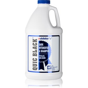 Exhibitor's Quic Black Dark Intensifier Pet Shampoo, 64-fl oz bottle