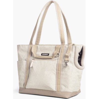 Cleverpup Cleverpup Transit Tote Dog Carrier, Sand, Small