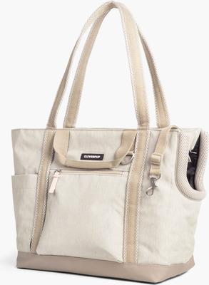 CLEVERPUP Transit Tote Dog Carrier for Small/Medium Dogs 8-20