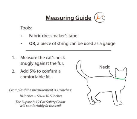 Show full view: LupinePet Nature Inspired Original Design Rose Garden Breakaway Buckle Safety Cat Collar with Bell, One Size: 8 to 12 in, 1/2-in wide slide 4 of 6