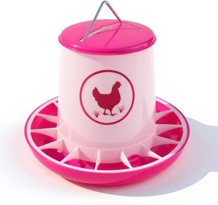 Show full view: Zylina Chicken Feeder, Fuchsia, 25-lb slide 6 of 8