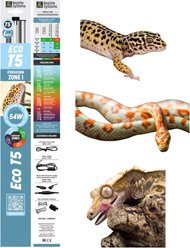 Reptile Systems Eco T5 Unit Zone 1 Reptile Lighting Kit 2.4%, 48-In, 54-watt