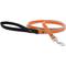 Show in main carousel: LupinePet Reflective Diamonds Small Dog & Cat Padded Handle Leash, Orange Diamond, Regular: 4-ft long, 1/2-in wide slide 1 of 6