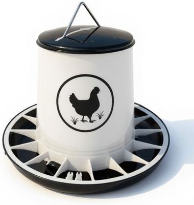 Show full view: Zylina Chicken Feeder, Black, 26-lb slide 6 of 9
