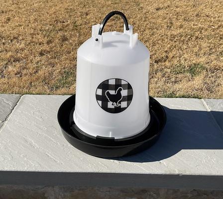 Show full view: Zylina Chicken Waterer, Black, 1.5-gal slide 5 of 8