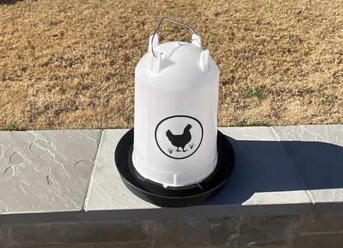 Show full view: Zylina Chicken Waterer, Black, 3.7-gal slide 5 of 8