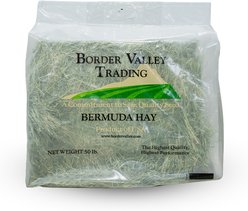 Border Valley Trading Bermuda Hay Horse Feed, 50-lb bag
