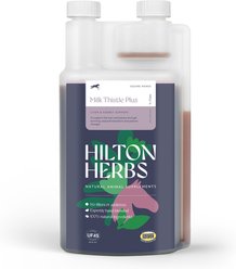 Hilton Herbs Milk Thistle Plus Gold Liver & Kidney Support Liquid Horse Supplement