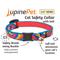 Show in main carousel: LupinePet Popular Picks Original Design Lollipop Breakaway Buckle Safety Cat Collar with Bell, One Size: 8 to 12 in, 1/2-in wide slide 5 of 8