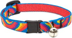 LupinePet Popular Picks Original Design Lollipop Breakaway Buckle Safety Cat Collar with Bell, One Size: 8 to 12 in, 1/2-in wide
