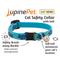 Show in main carousel: LupinePet Nature Inspired Original Design Turtle Reef Breakaway Buckle Safety Cat Collar with Bell, One Size: 8 to 12 in, 1/2-in wide slide 3 of 6