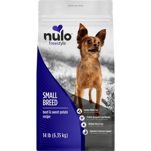 Nulo FreeStyle High Protein Small Breed Beef & Sweet Potato Recipe Dry Dog Food, 14-lb bag
