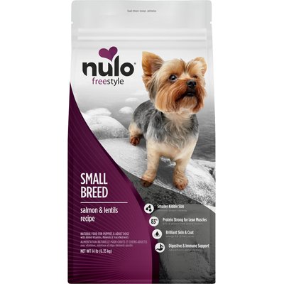 Nulo Nulo Freestyle Salmon & Red Lentils Small Breed Grain-Free Dry Dog Food, 14-lb bag