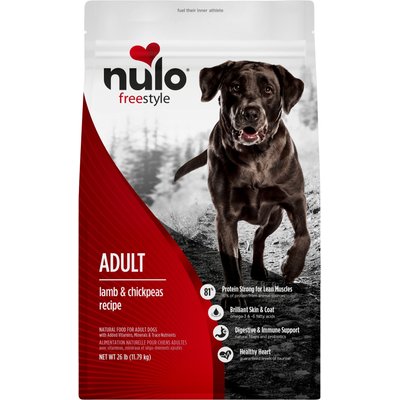 Nulo Nulo Freestyle Grain-Free Lamb & Chickpeas Recipe Dry Dog Food, 26-lb bag