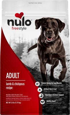 Nulo Freestyle Grain-Free Lamb & Chickpeas Recipe Dry Dog Food, 26-lb bag