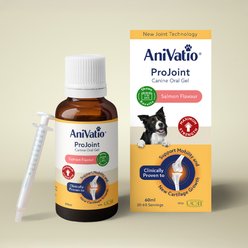 AniVatio ProJoint Salmon Flavoured Canine Oral Gel Joint Supplement for Dogs, 60-mL bottle