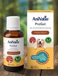 AniVatio ProGut Chicken Flavored Oral Gel Digestive Aid for Dogs, 60-mL bottle slide 1 of 2
