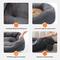 Show in main carousel: JOEJOY Square Washable Bolster Dog Bed, Grey, Medium: 30 x 24 x 9-in slide 3 of 8