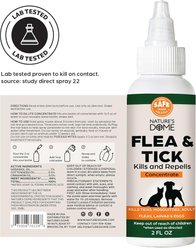 Nature's Dome Flea & Tick Concentrate Spray for Dogs, 2-fl oz bottle slide 2 of 6