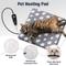 Show in main carousel: Decflow Waterproof Indoor 11 Adjustable Temperature with Timer Dog & Cat Heating Pad with Chew Resistant Cord Star, Grey, Small: 18 × 18-in slide 5 of 7