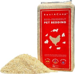RentACoop Premium Hemp Chicken Bedding, 31.5-lb bag