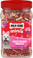 Milk-Bone Sweetheart Snacks Mini’s Dog Treats, 25-oz canister