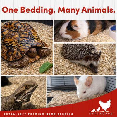 Show full view: RentACoop Premium Hemp Chicken Bedding, 31.5-lb bag slide 7 of 11