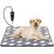 Show in main carousel: Decflow Waterproof Indoor 11 Adjustable Temperature with Timer Dog & Cat Heating Pad with Chew Resistant Cord Star, Grey, Medium: 28 × 18-in slide 1 of 7