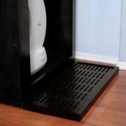 The Refined Feline Self Cleaning Litter Box Catch, Espresso