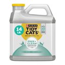 Tidy Cats Free & Clean Unscented Clumping Clay Cat Litter, 14-lb jug