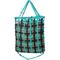 Show in main carousel: Tough1 Slow Feed Web Hay Horse Feeder, 33-in long, 1-in wide, Teal slide 2 of 3