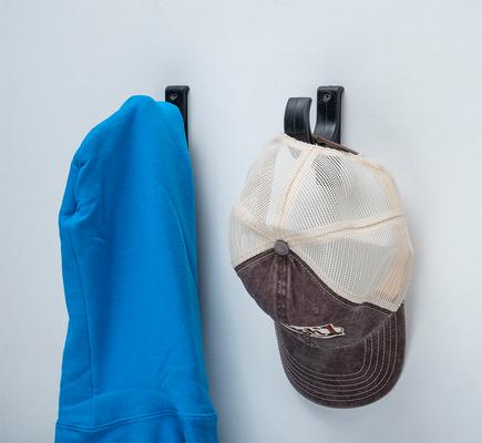 Show full view: Tough1 Horse Rubber Hook, Black, 4 x 3-in slide 3 of 5