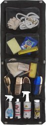 Tough1 Hanging Horse Grooming Caddy, Black, 20 x 55-in