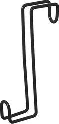 Tough1 Horse Tack Hook, Black, 8-in
