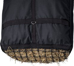 Tough1 Nylon Hay Horse Tote with Net Front, 21 x 29 x 7-in, Black slide 2 of 2