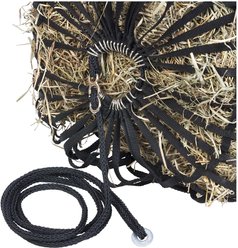 Tough1 Slow Feed Square Bale Horse Web Feeder, Black, 1/2-in wide slide 2 of 2