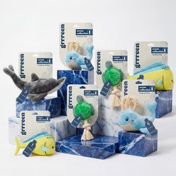 Grrreen Mahi Mahi Squeaky Plush Dog Toy, Small slide 2 of 6