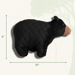 Grrreen Black Bear Squeaky Plush Dog Toy, Large slide 2 of 6