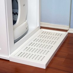 The Refined Feline Self Cleaning Litter Box Catch, White