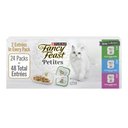 Fancy Feast Gourmet Petites Gravy Collection Variety Pack Wet Cat Food, 48 servings, 2.8-oz tray, case of 24