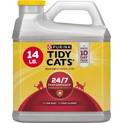Tidy Cats Tidy Cats Scoop 24/7 Performance Odor Control Cat Litter, 14-lb jug