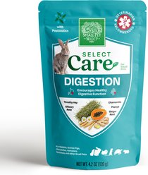 Small Pet Select Care Natural High Fiber Timothy Hay Based Digestion Support Treat Supplement for Smallpets, Brown, 4.2-oz bag