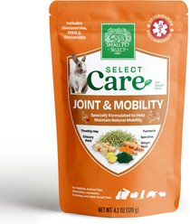Small Pet Select Care Natural High Fiber Timothy Hay Based Joint & Mobility Support Treat Supplement for Smallpets, Brown, 4.2-oz bag