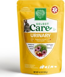 Small Pet Select Care Natural High Fiber Timothy Hay Based Urinary Support Treat Supplement for Smallpets, Brown...