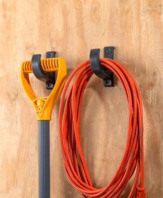 Show full view: Tough1 Horse Rubber Hook, Black, 4 x 3-in slide 4 of 5